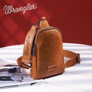 WRANGLER BROWN CROSSBODY BAG- Unopened